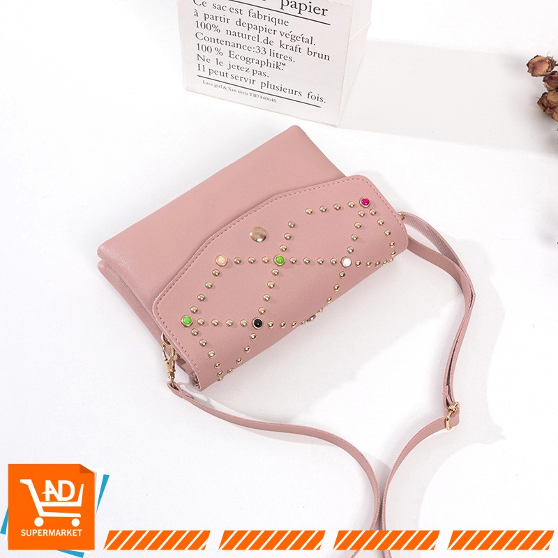 AND COD T85 Tas Selempang Wanita Tas Mini Pernak Pernik Fashion Style Tas Import Sling Bag Kulit PU