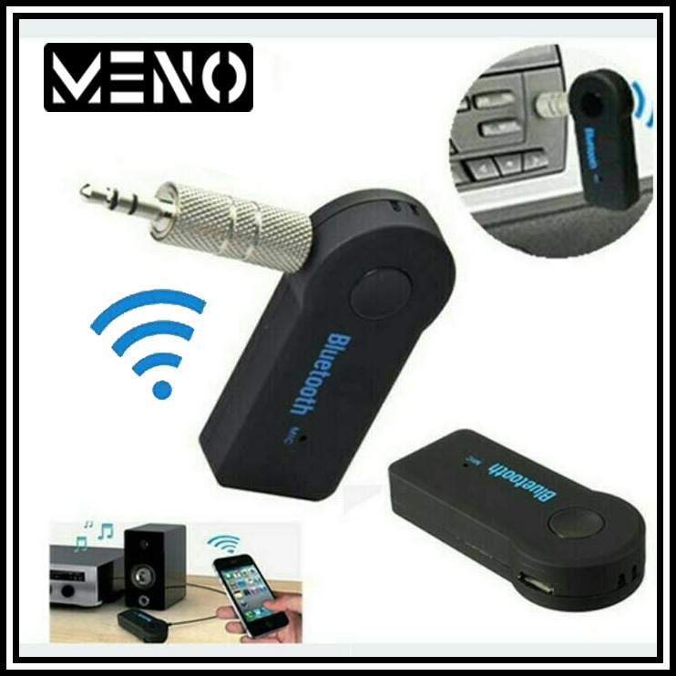 MENO Car Bluetooth Mobil Wireless USB Adapter Call Audio Receiver hp MUSIC