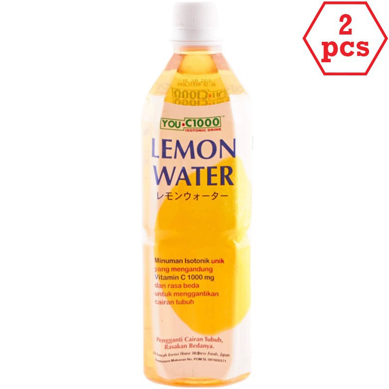 

YOU C1000 Lemon Water 500ml 2pcs