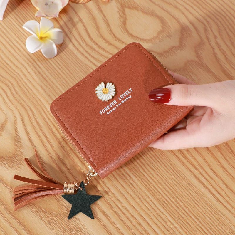 CAHAYA PELANGI (CPS) BUNGA - DOMPET RESLETING DAISY MINI