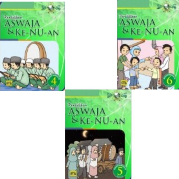 Promo Cuci Gudang Buku Paket Pendidikan ASWAJA KE-NU-an  Kelas 4, 5, 6 SD/MI ( Media Ilmu)