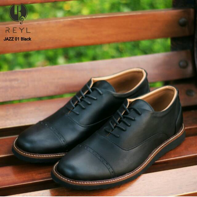 SEPATU PANTOFEL KULIT KEREN KERJA KANTOR LAKI PRIA COWOK DINAS RESMI FORMAL PESTA KICKERS KULIT ASLI