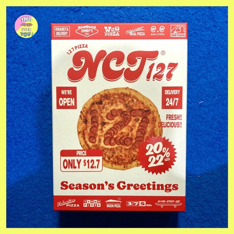[READY] NCT 127 OFFICIAL BOX PACKAGE ONLY SEASON’S GREETINGS SG 2022 SG22 PC JAEHYUN TAEYONG TAEIL Y