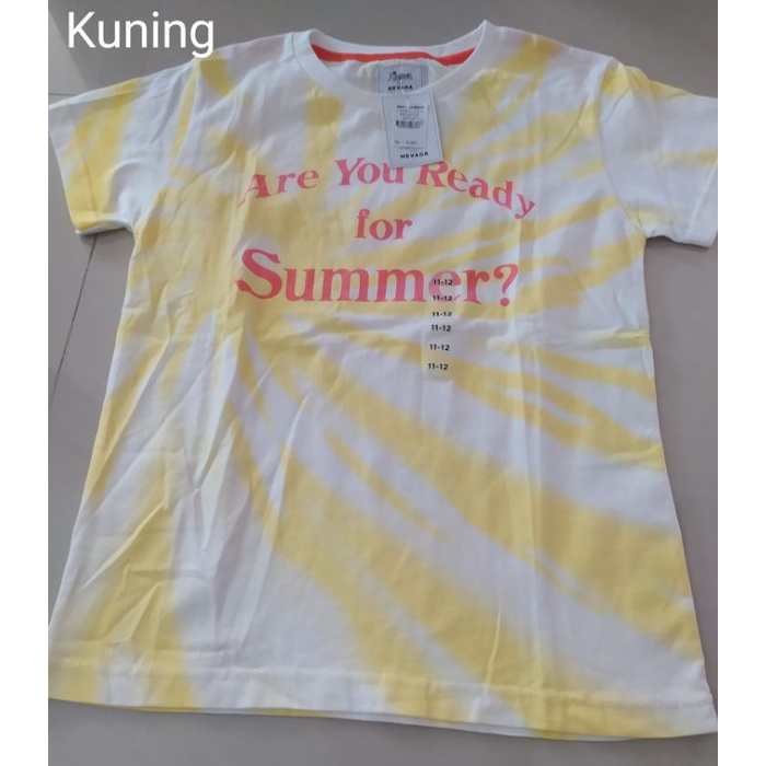 kaos anak perempuan Nevada Naura