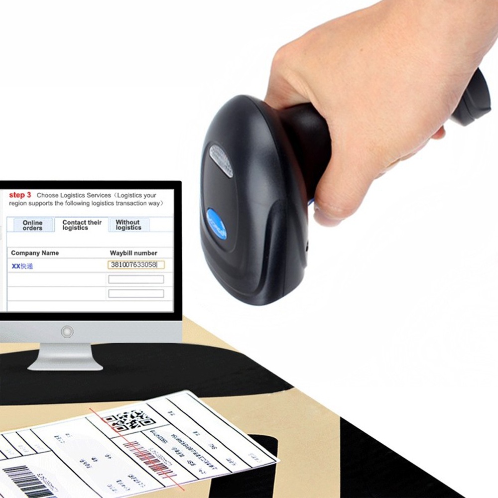 Barcode Scanner Wireless Bluetooth Original Taffware