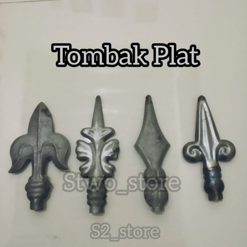 Tombak plat ornamen aksesoris pagar teralis