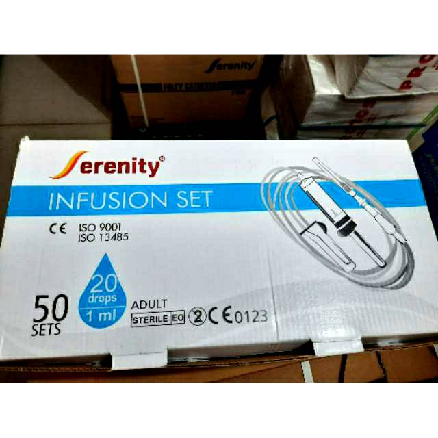 infuset satuan / Selang Infus set / Infusion set/ Infuset Y conector