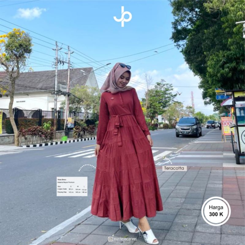 HANA DRESS JOURNEY (BISA COD)
