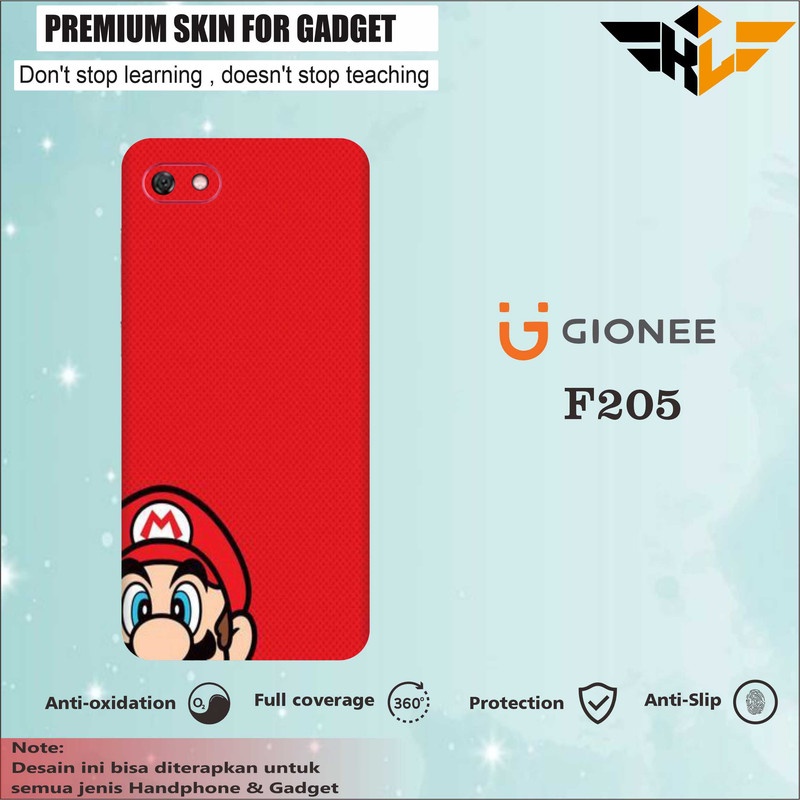 Beli 1 Geratis 1 SKIN HANDPHONE GIONEE F205 MARIO