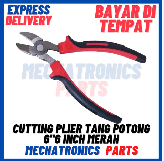 [DEV-9278] CUTTING PLIER TANG POTONG 6&quot;6 INCH MERAH