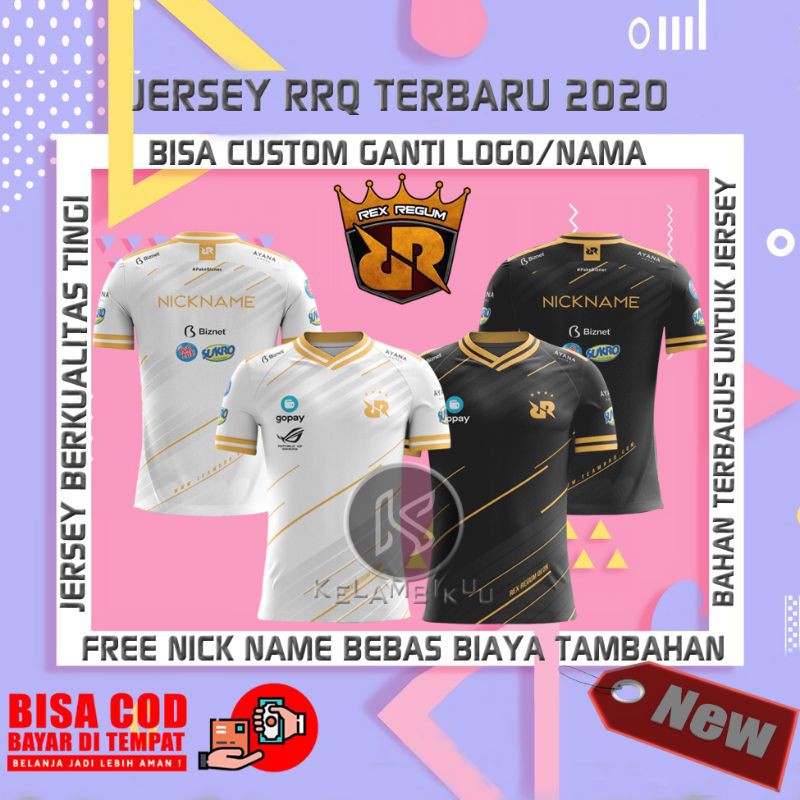 Jersey Gaming Rrq Terbaru Grade Ory Jersey Jersey Custom Gaming Jersey Ff Baju Ml Baju Jersey Pubg Shopee Indonesia