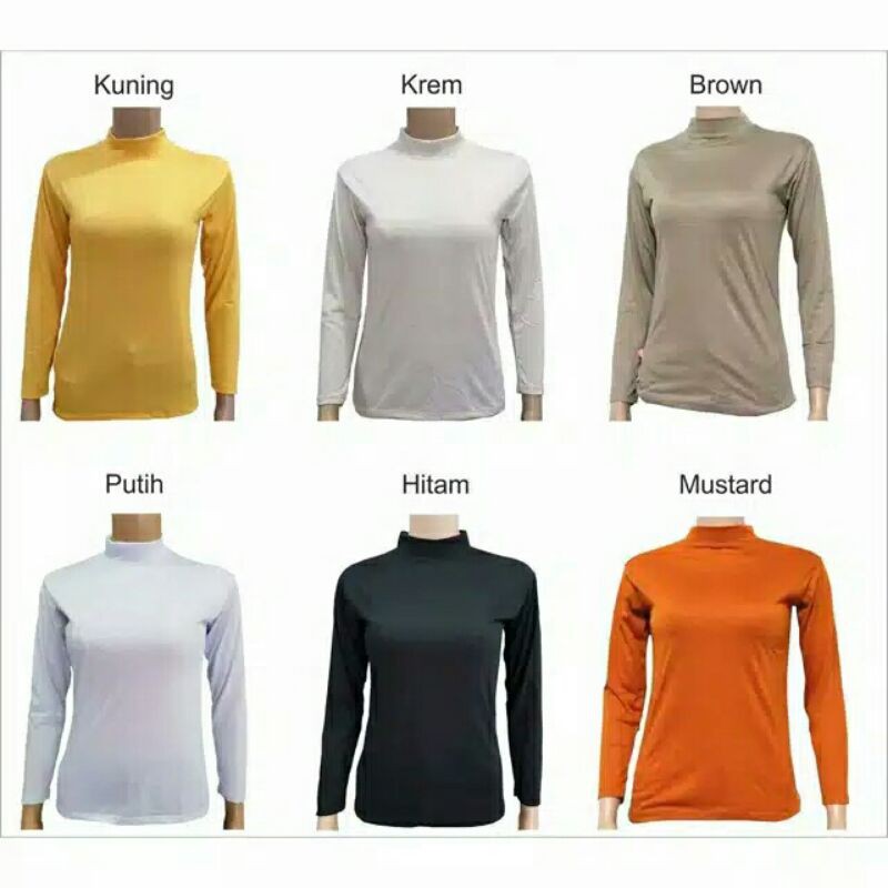 manset baju lengan panjang bahan spandek