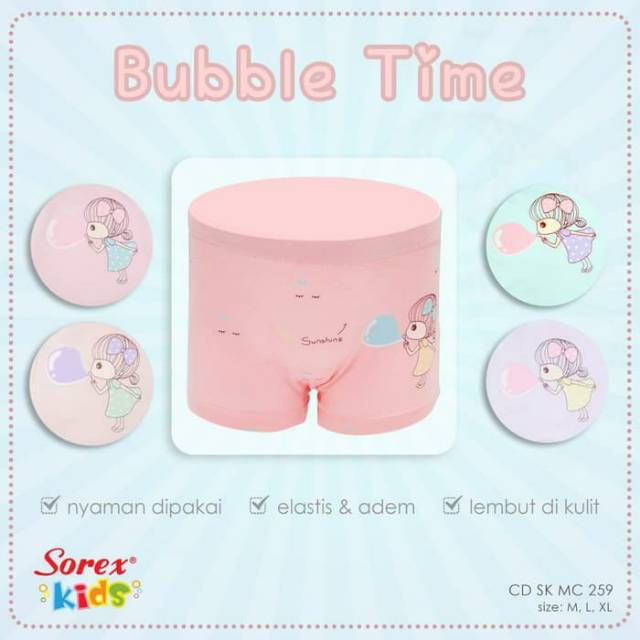 SOREX KIDS GIRL MC259 boxer cewek