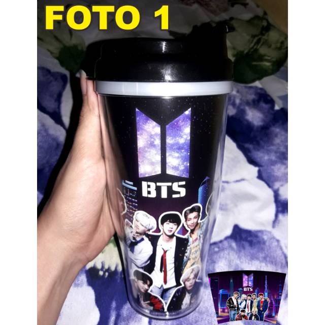 KPOP BTS / BOTOL TUMBLER BTS / MERCHANDISE BTS / ARMY BTS / BTS SOUVENIR / BT21