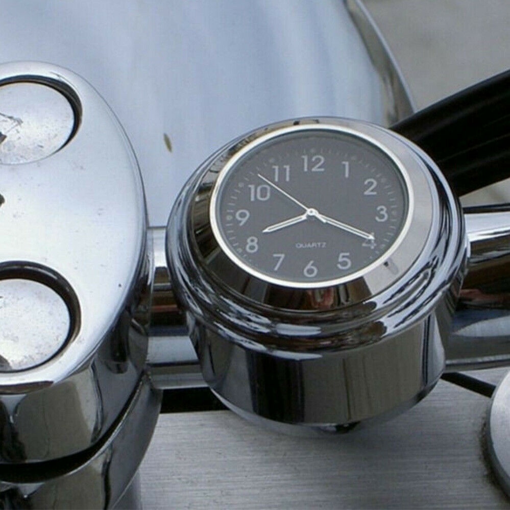 YGRETTE - BICYCLE WATCH CLOCK HANDLEBAR JAM UNTUK DI STANG SEPEDA HANDLEBAR WATERPROOF ALUMINIUM