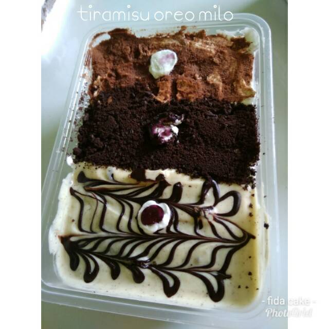 

Tiramisu oreo milo