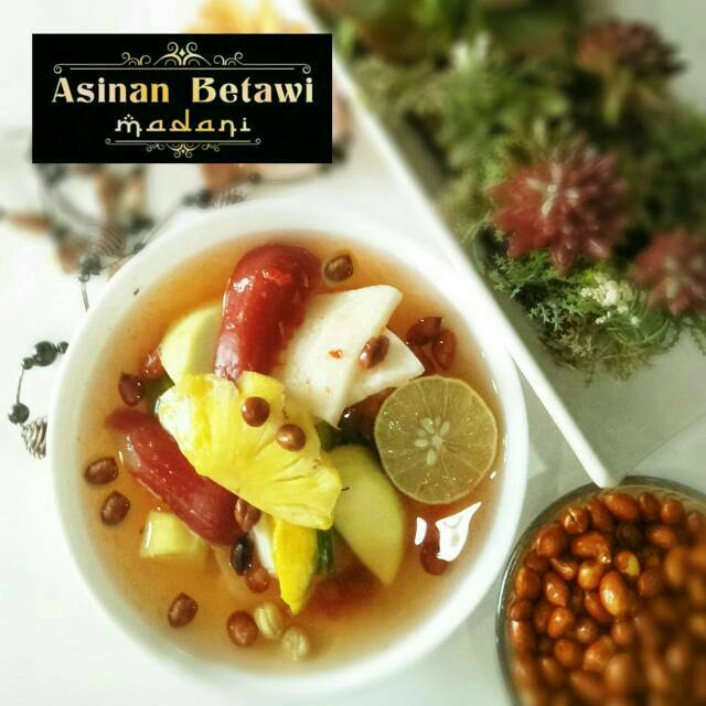 

Asinan Buah extra kacang