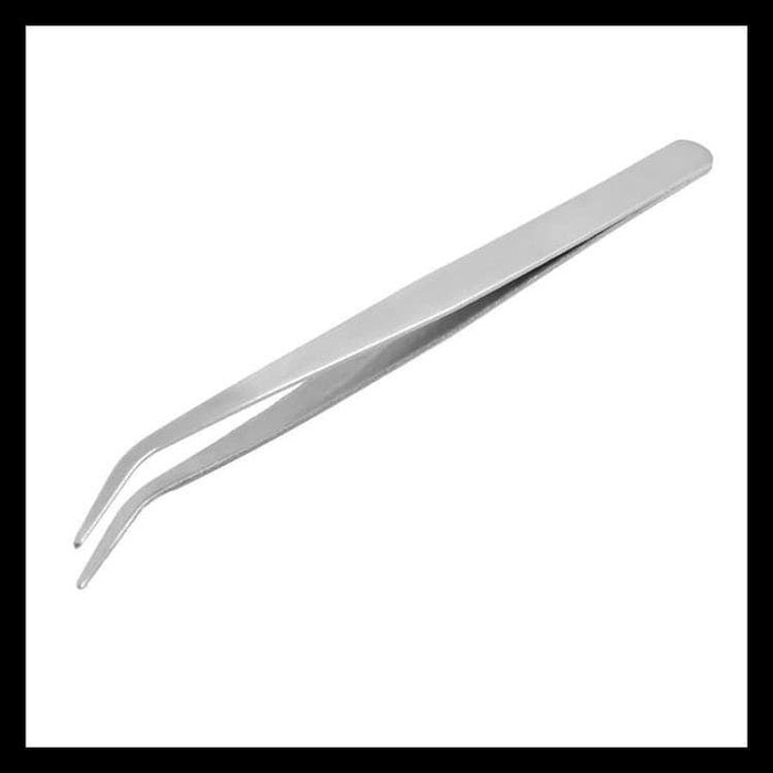 Penjepit Bulu Mata Eyelash / Pinset Bulu Mata / Pinset Stainless Lurus