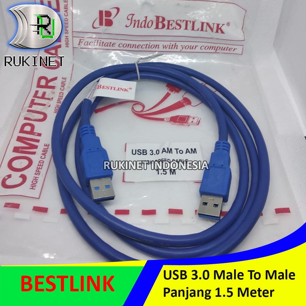 Kabel USB 3.0 Male to Male High Speed Data Transfer 1m 1,5m 3m 5m