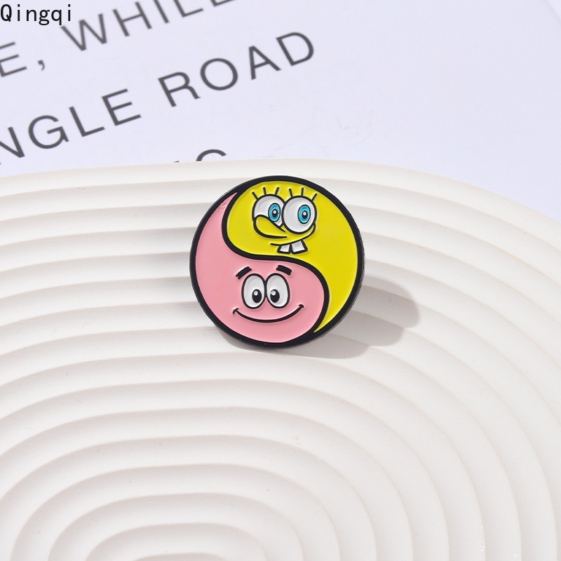 Bros Pin Enamel Desain Kartun Anime Taichi Untuk Anak