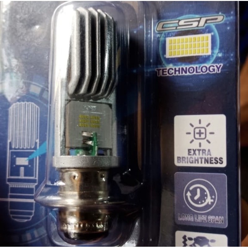 bohlam led lampu depan motor halogen universal motor nmax beat vario aerox vixion tiger ferza