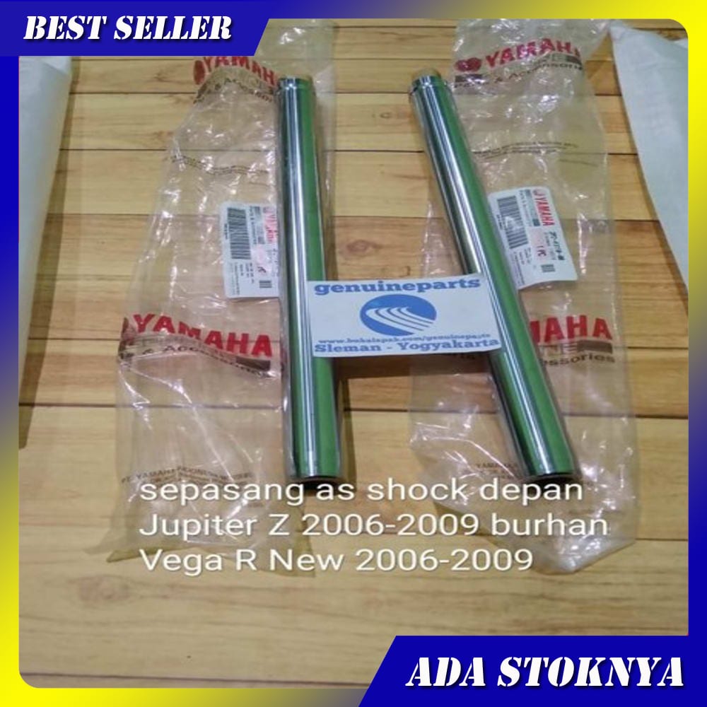 SEPASANG AS SOK SHOCK SKOK DEPAN YAMAHA JUPITER Z 2006 2009 BURHAN. VEGA R NEW 110CC 2006 2009. ORI