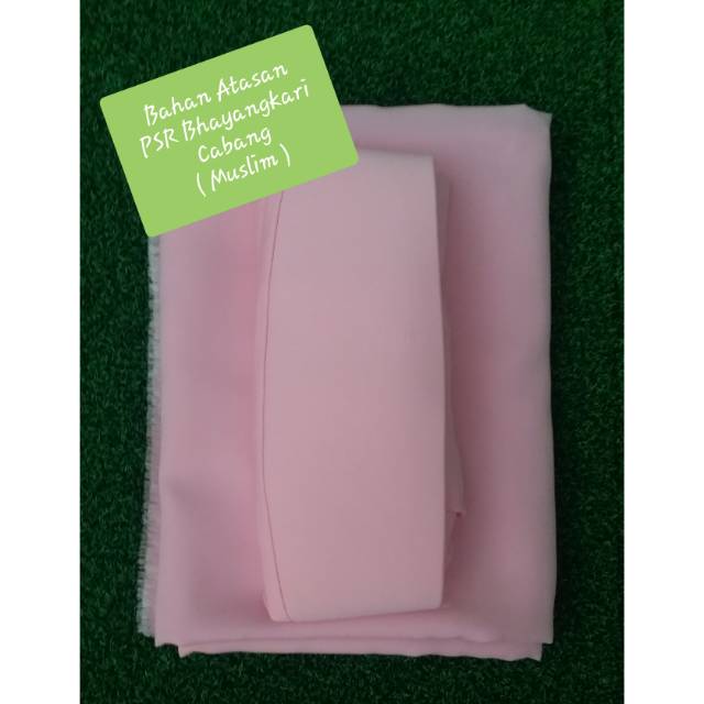 Bahan Kebaya PSR Bhayangkari Cabang &  jilbab ( dijual terpisah sesuai variasi pilihanya )