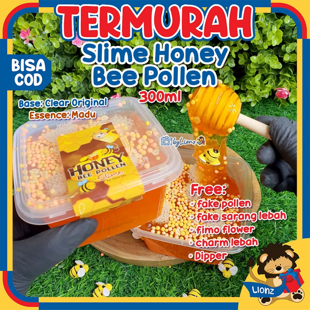 slime madu Honey Bee Pollen by Lionz.idn