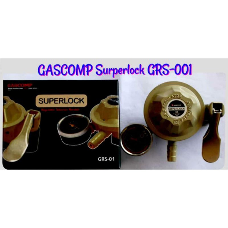 Regulator Meter Super Lock Gascomp GRS-01