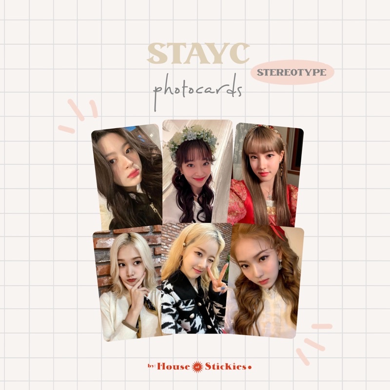 STAYC Unofficial Photocard (Stereotype Era)