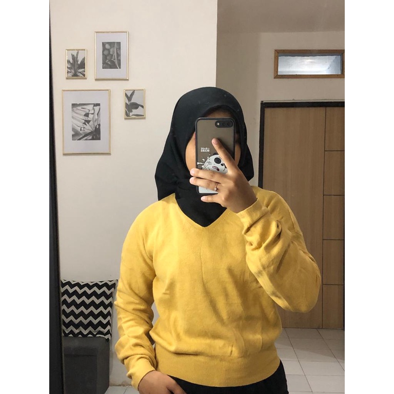 THRIFT SWEATER RAJUT ATASAN WANITA / THRIFT OOTD ATASAN BAJU RAJUT WANITA LENGAN PANJANG !!!!