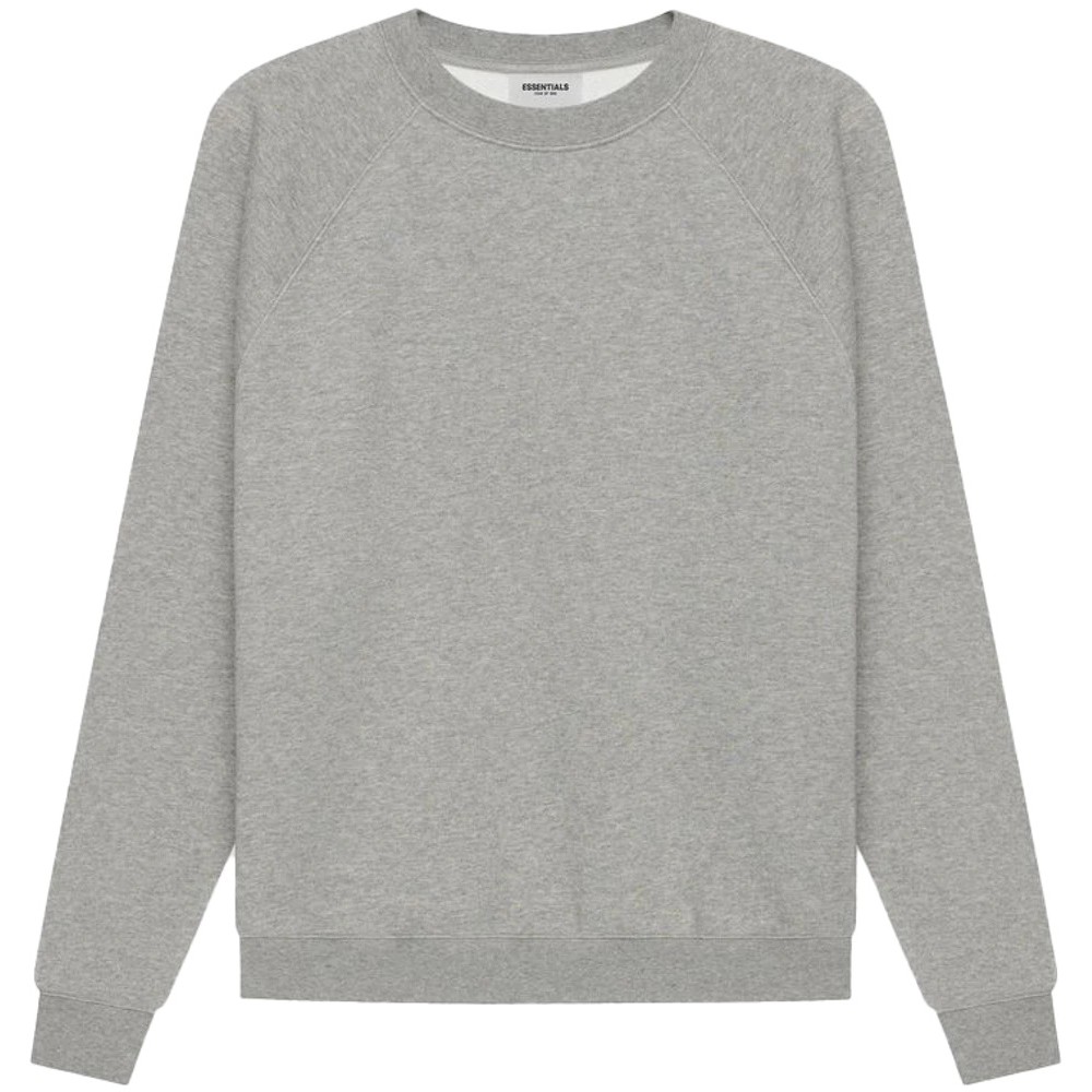 FOG Essentials SS21 Crewneck Sweatshirt - Grey 100% Authentic