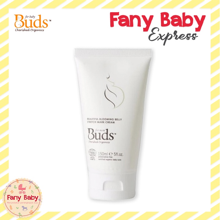 BUDS ORGANIC BEAUTYFUL BLOOMING BELLY STRETCH MARK CREAM / 150 ML