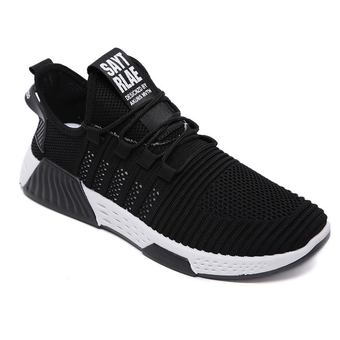 PROMO PVN SEPATU SNEAKERS HITAM PRIA SPORT SHOES BLACK 449 T415T