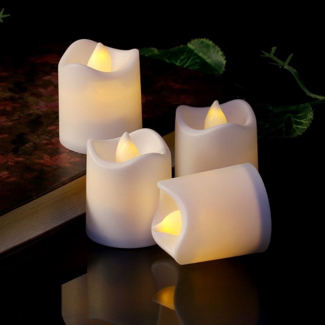 Flameless Candles / Electronic LED Candle Lamp / Fake Candle Wedding Party /  Battery Operated  Fake Candles Decorative Light