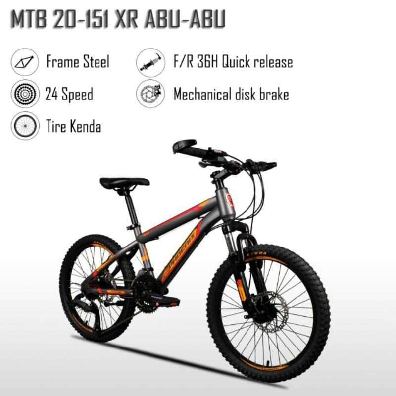 Sepeda MTB 20" Phoenix 151XR
