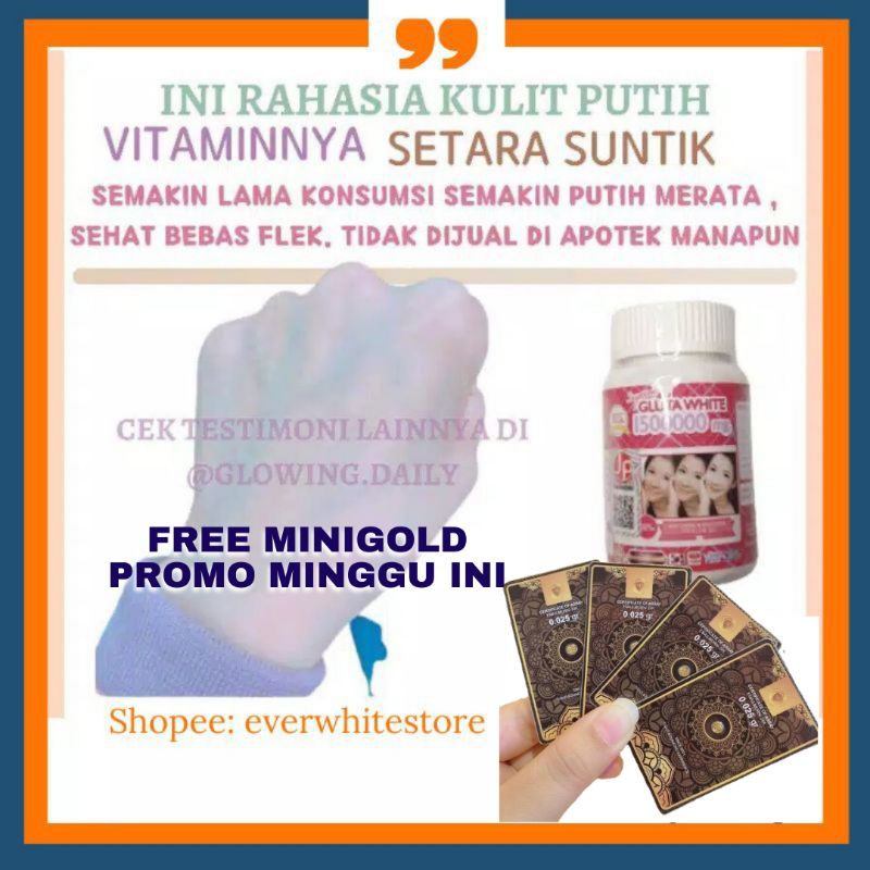 NANO GLUTA - SUPLEMEN PEMUTIH BADAN THAILAND PENCERAH KULIT AMPUH d-vine crystal pure white DR LSW