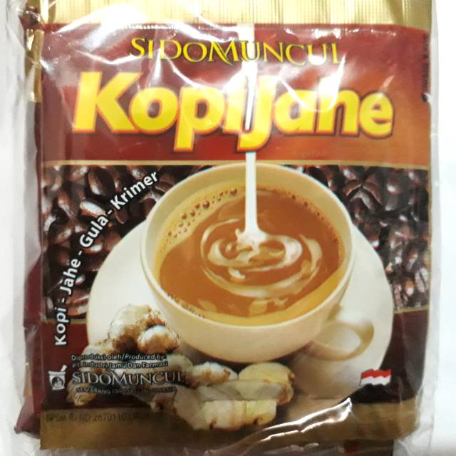 

Sidomuncul Kopi Jahe (1 Renteng Isi 10 Sachet)