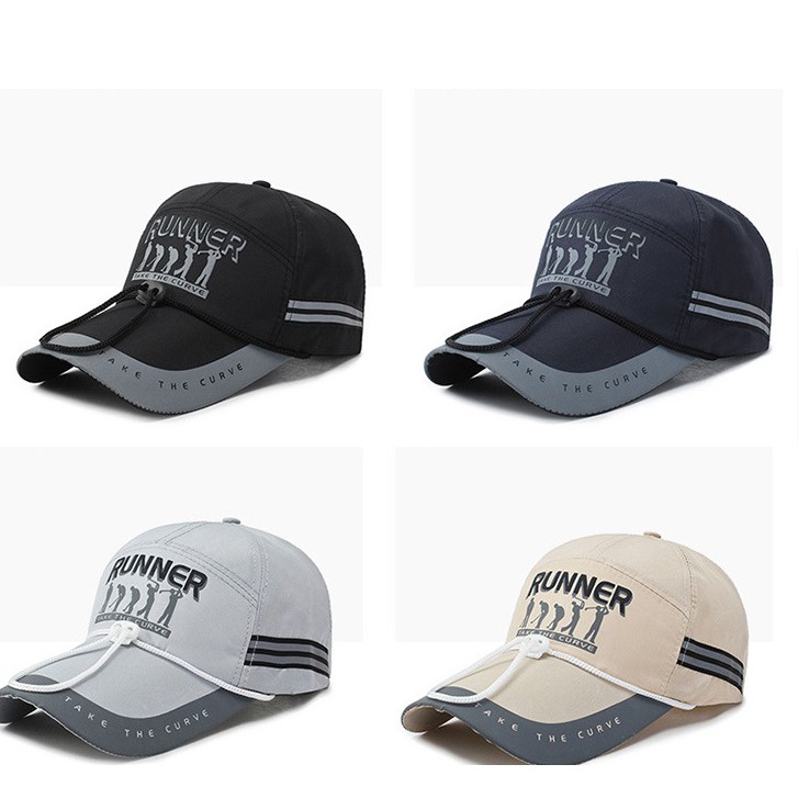 IMPORT TOPI RUNNER SPORT !!! - 4 VARIASI