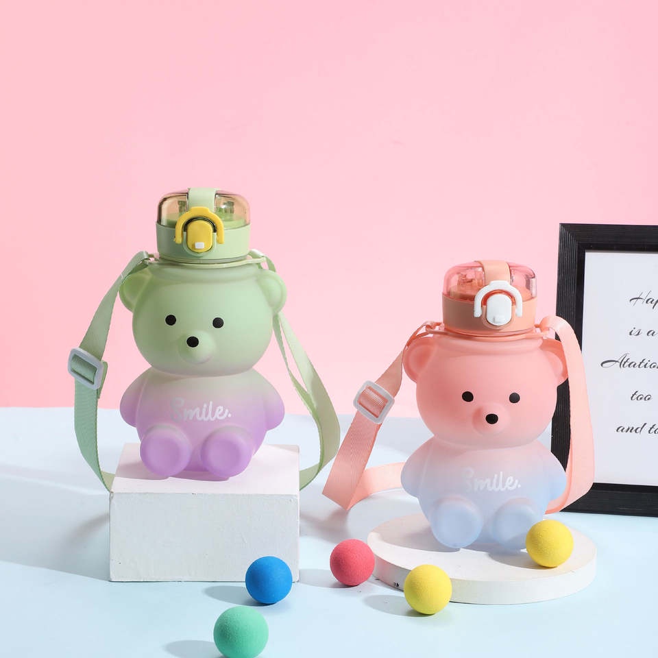 Botol Minum Anak Lucu Motif Beruang 1,3 Liter
