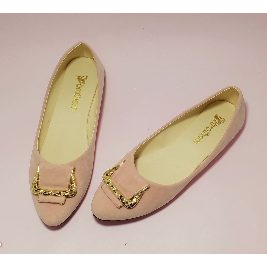 Sepatudari Karin Flatshoes wanita sepatu balet ring lidah KR-FS0050