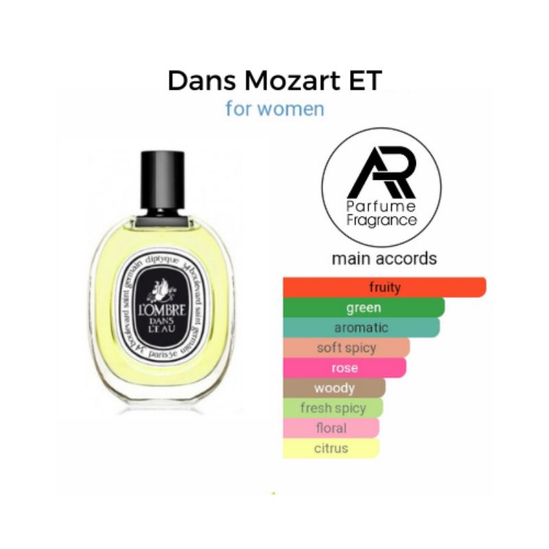 Parfum DANS MOZART ET - Parfum Isi Ulang Viral Tahan Lama Seharian - BEST SELLER for WOMAN !!