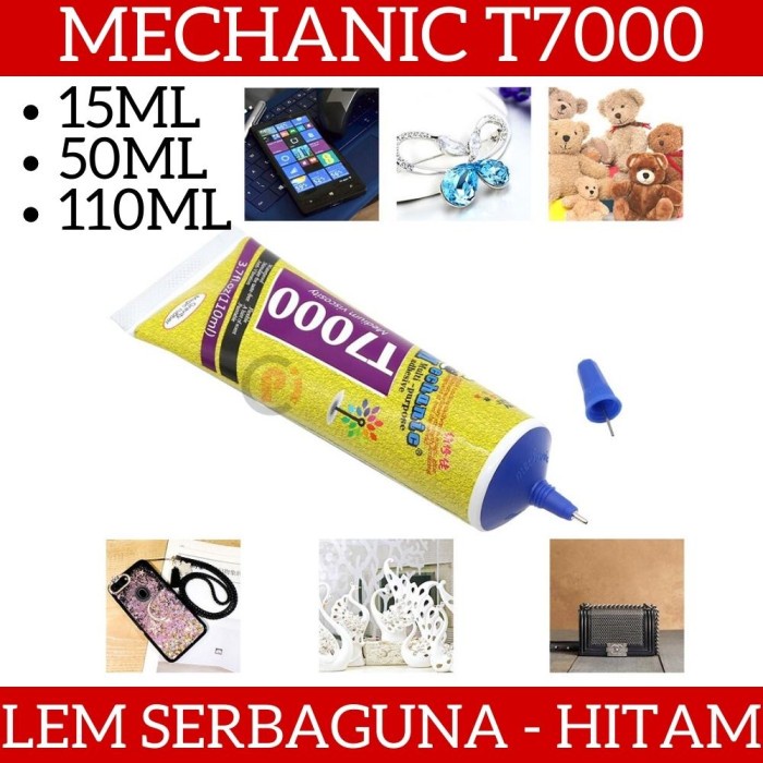 

ORIGINAL MECHANIC T7000 Lem Serbaguna Jelly Touchscreen Warna Hitam