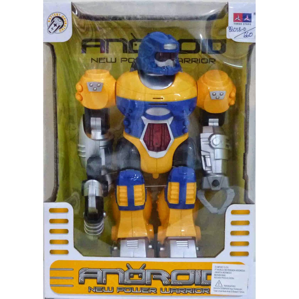 MAINAN ROBOT ANDROID KD-8803ABCD