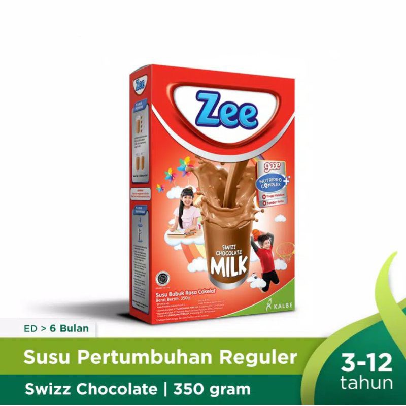 

Zee Swizz Milk Chocolate / Susu Zee Rasa Coklat / Susu Zee Rasa Cokelat 350 gr / 350gr