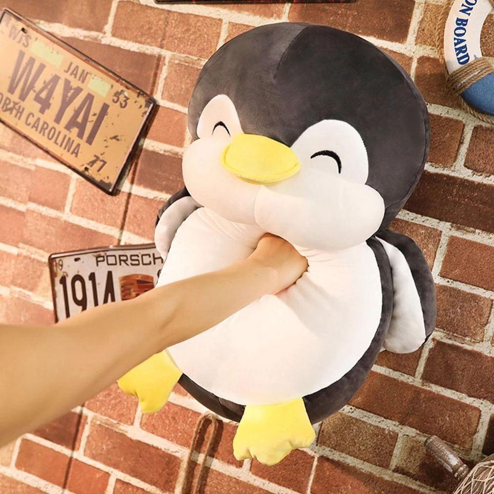 Needway  Mainan Boneka Penguin Bahan Plush Untuk Hadiah Ulang Tahun Anak