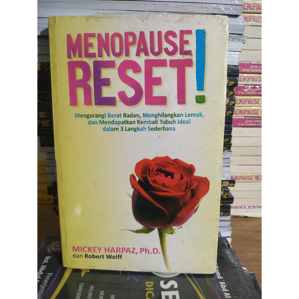 buku kesehatan - menopause reset - Mickey harpaz,pH.D. &amp; Robert Wolff - mengurangi berat badan