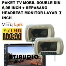 Promo PAKET TV MOBIL DOUBLEDIN 695 INCH PLUS HEADREST MONITOR 7 INCH Limited