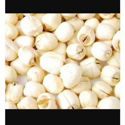 

lien mi 10 gram / biji teratai / bai lian zi / lotus seed 白莲子 kemasan