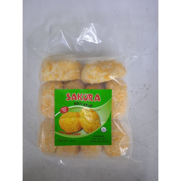 

Roti goreng sakura Keju 200 gram